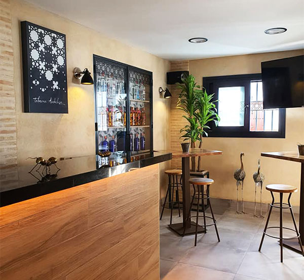 Interiorismo y decoración para bares, terrazas, restaurantes en Málaga, Cádiz, Sevilla, Marbella, Córdoba